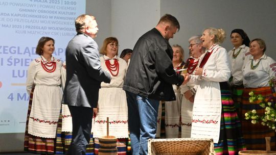 Powiatowe eliminacje Przeglądu Zespołów Śpiewaczych, Kapel i Śpiewaków Ludowych w Pawłowie [GALERIA ZDJĘĆ]