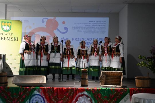 Powiatowe eliminacje Przeglądu Zespołów Śpiewaczych, Kapel i Śpiewaków Ludowych w Pawłowie [GALERIA ZDJĘĆ]