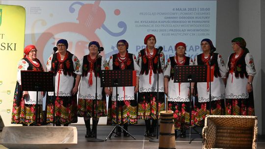 Powiatowe eliminacje Przeglądu Zespołów Śpiewaczych, Kapel i Śpiewaków Ludowych w Pawłowie [GALERIA ZDJĘĆ]
