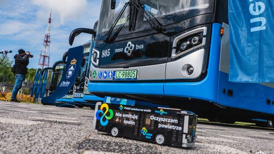 Chełm wkracza w erę wodoru - mamy pierwsze autobusy wodorowe [ZDJĘCIA]