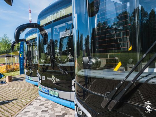 Chełm wkracza w erę wodoru - mamy pierwsze autobusy wodorowe [ZDJĘCIA]