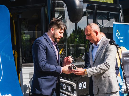 Chełm wkracza w erę wodoru - mamy pierwsze autobusy wodorowe [ZDJĘCIA]