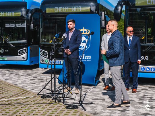 Chełm wkracza w erę wodoru - mamy pierwsze autobusy wodorowe [ZDJĘCIA]