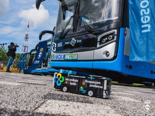 Chełm wkracza w erę wodoru - mamy pierwsze autobusy wodorowe [ZDJĘCIA]