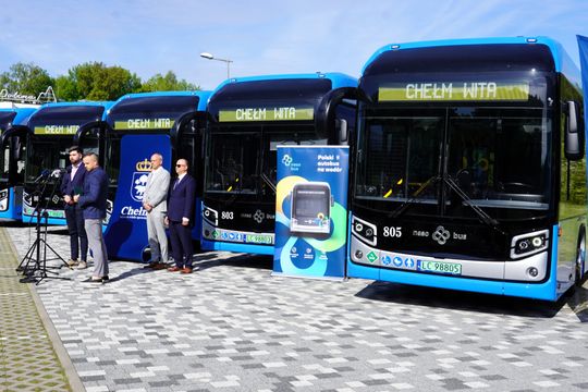 Chełm wkracza w erę wodoru - mamy pierwsze autobusy wodorowe [ZDJĘCIA]