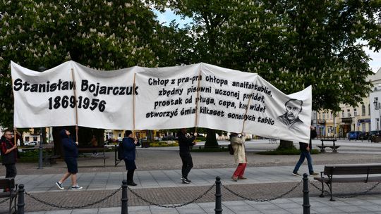 Krasnystaw. Happening z okazji Imienin Stanisława Bojarczuka