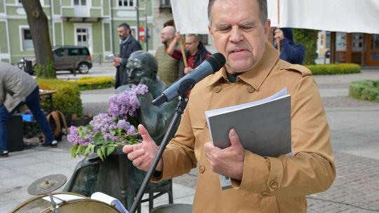 Krasnystaw. Happening z okazji Imienin Stanisława Bojarczuka