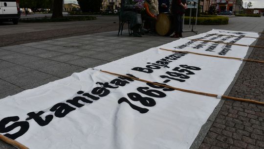 Krasnystaw. Happening z okazji Imienin Stanisława Bojarczuka