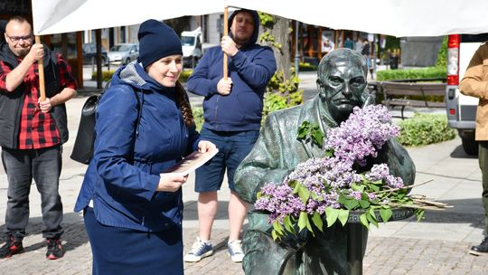 Krasnystaw. Happening z okazji Imienin Stanisława Bojarczuka