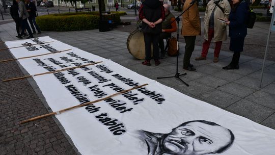 Krasnystaw. Happening z okazji Imienin Stanisława Bojarczuka