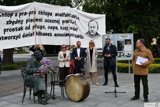 Krasnystaw. Happening z okazji Imienin Stanisława Bojarczuka Krasnystaw. Happening z okazji Imienin Stanisława Bojarczuka