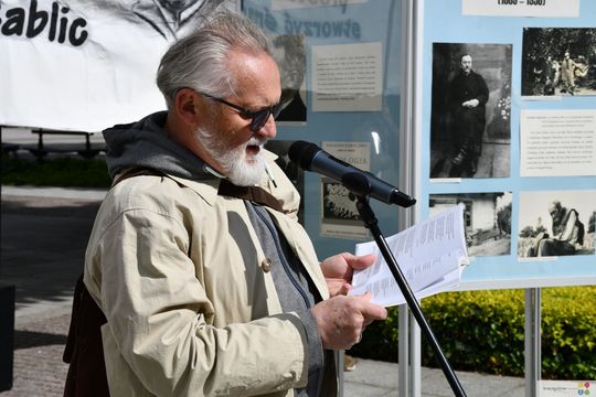 Krasnystaw. Happening z okazji Imienin Stanisława Bojarczuka Krasnystaw. Happening z okazji Imienin Stanisława Bojarczuka