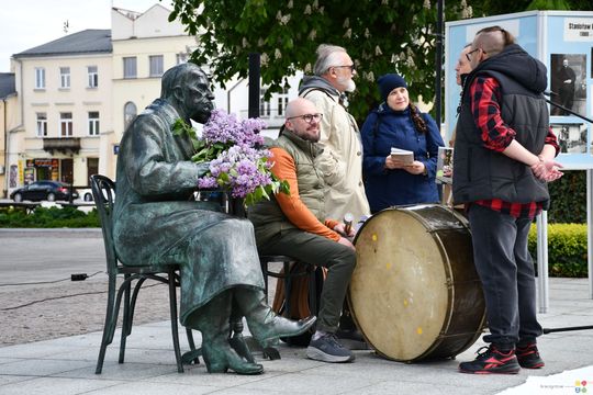 Krasnystaw. Happening z okazji Imienin Stanisława Bojarczuka Krasnystaw. Happening z okazji Imienin Stanisława Bojarczuka