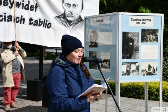 Krasnystaw. Happening z okazji Imienin Stanisława Bojarczuka Krasnystaw. Happening z okazji Imienin Stanisława Bojarczuka