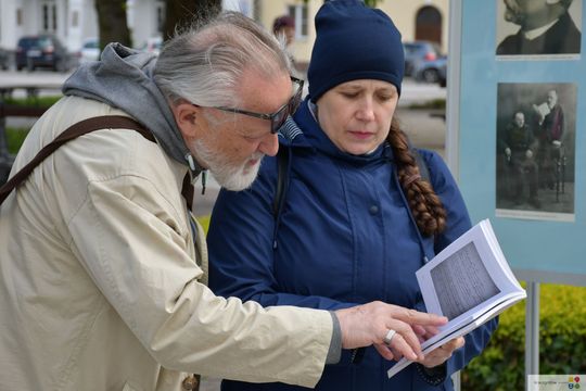 Krasnystaw. Happening z okazji Imienin Stanisława Bojarczuka Krasnystaw. Happening z okazji Imienin Stanisława Bojarczuka