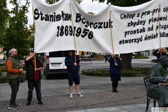 Krasnystaw. Happening z okazji Imienin Stanisława Bojarczuka Krasnystaw. Happening z okazji Imienin Stanisława Bojarczuka