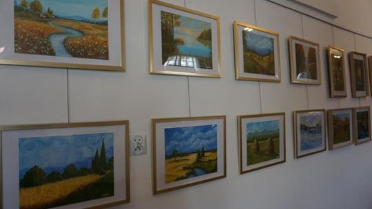 Prezentację twórczości "Ludzi z Pasją Miasta i Gminy Izbica" [GALERIA ZDJĘĆ]