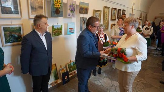 Prezentację twórczości "Ludzi z Pasją Miasta i Gminy Izbica" [GALERIA ZDJĘĆ]