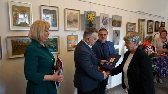 Prezentację twórczości "Ludzi z Pasją Miasta i Gminy Izbica" [GALERIA ZDJĘĆ]