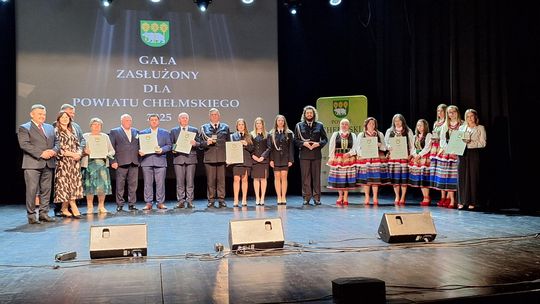 Gala Zasłużony dla Powiatu Chełmskiego 2025 cz. I [GALERIA ZDJĘĆ]