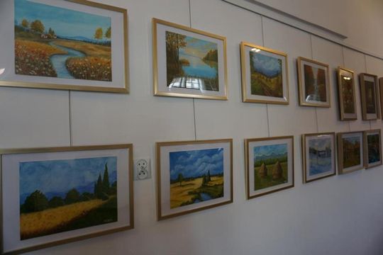 Prezentację twórczości "Ludzi z Pasją Miasta i Gminy Izbica" [GALERIA ZDJĘĆ]