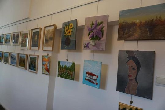 Prezentację twórczości "Ludzi z Pasją Miasta i Gminy Izbica" [GALERIA ZDJĘĆ]