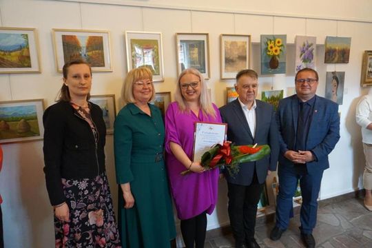 Prezentację twórczości "Ludzi z Pasją Miasta i Gminy Izbica" [GALERIA ZDJĘĆ]