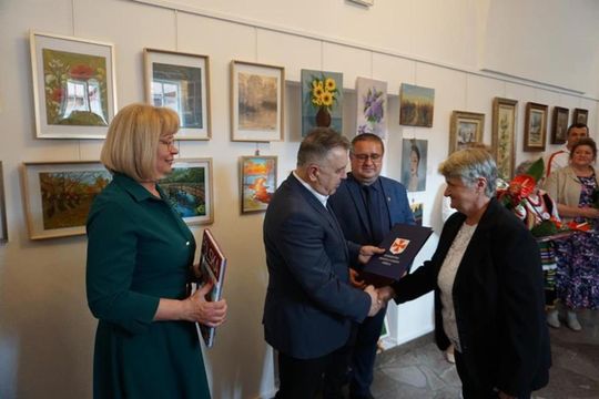 Prezentację twórczości "Ludzi z Pasją Miasta i Gminy Izbica" [GALERIA ZDJĘĆ]