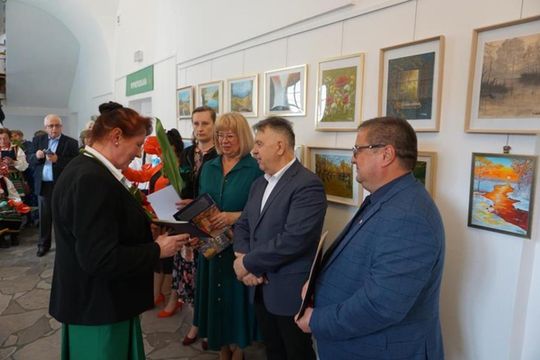 Prezentację twórczości "Ludzi z Pasją Miasta i Gminy Izbica" [GALERIA ZDJĘĆ]