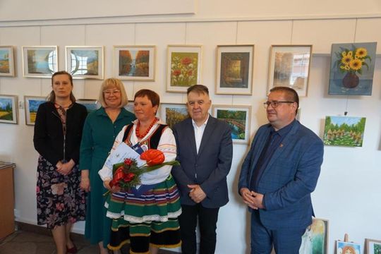 Prezentację twórczości "Ludzi z Pasją Miasta i Gminy Izbica" [GALERIA ZDJĘĆ]