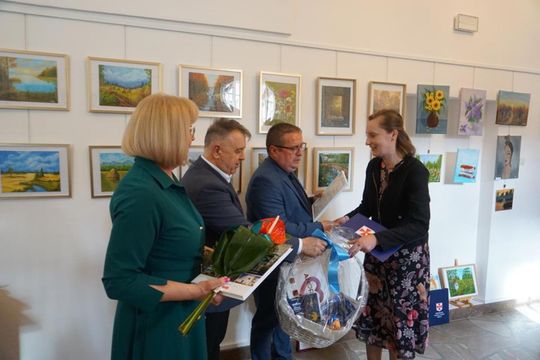 Prezentację twórczości "Ludzi z Pasją Miasta i Gminy Izbica" [GALERIA ZDJĘĆ]