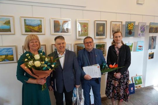 Prezentację twórczości "Ludzi z Pasją Miasta i Gminy Izbica" [GALERIA ZDJĘĆ]