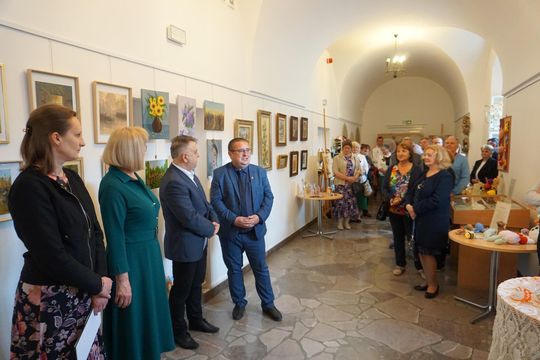 Prezentację twórczości "Ludzi z Pasją Miasta i Gminy Izbica" [GALERIA ZDJĘĆ]