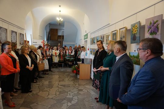 Prezentację twórczości "Ludzi z Pasją Miasta i Gminy Izbica" [GALERIA ZDJĘĆ]