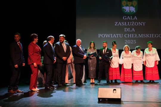 Gala Zasłużony dla Powiatu Chełmskiego 2025 cz. I [GALERIA ZDJĘĆ]