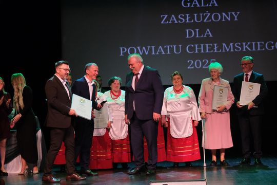 Gala Zasłużony dla Powiatu Chełmskiego 2025 cz. I [GALERIA ZDJĘĆ]