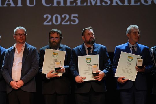 Gala Zasłużony dla Powiatu Chełmskiego 2025 cz. I [GALERIA ZDJĘĆ]