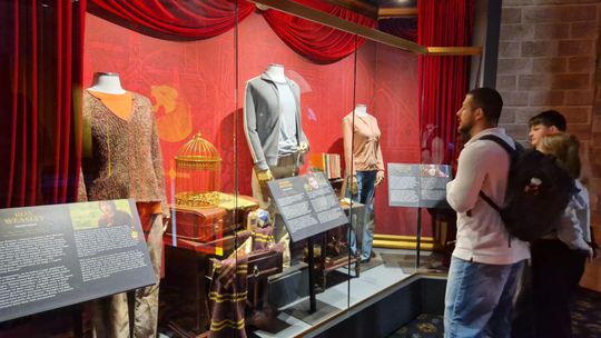 Nasi dziennikarze na wystawie Harrego Pottera [GALERIA ZDJĘĆ]