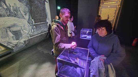 Nasi dziennikarze na wystawie Harrego Pottera [GALERIA ZDJĘĆ]