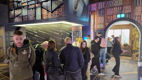 Nasi dziennikarze na wystawie Harrego Pottera [GALERIA ZDJĘĆ]