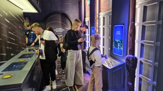 Nasi dziennikarze na wystawie Harrego Pottera [GALERIA ZDJĘĆ]