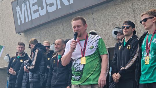 Wspólnie z kibicami świętowali awans do PlusLigi! [GALERIA ZDJĘĆ]