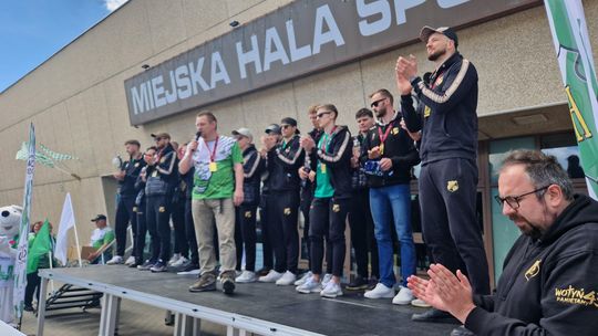 Wspólnie z kibicami świętowali awans do PlusLigi! [GALERIA ZDJĘĆ]