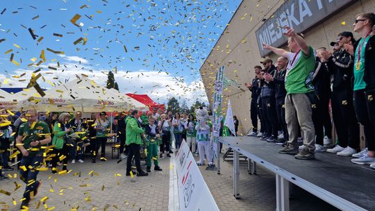 Wspólnie z kibicami świętowali awans do PlusLigi! [GALERIA ZDJĘĆ]