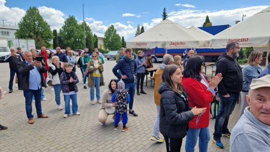 Wspólnie z kibicami świętowali awans do PlusLigi! [GALERIA ZDJĘĆ]