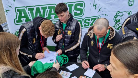 Wspólnie z kibicami świętowali awans do PlusLigi! [GALERIA ZDJĘĆ]