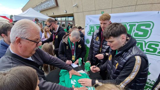 Wspólnie z kibicami świętowali awans do PlusLigi! [GALERIA ZDJĘĆ]