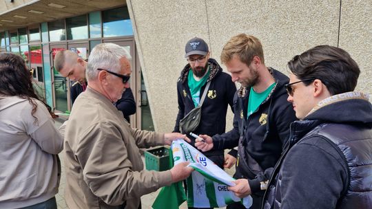 Wspólnie z kibicami świętowali awans do PlusLigi! [GALERIA ZDJĘĆ]