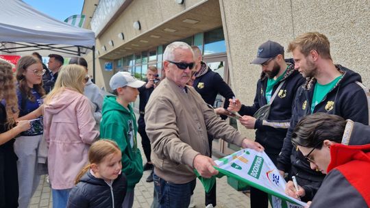 Wspólnie z kibicami świętowali awans do PlusLigi! [GALERIA ZDJĘĆ]