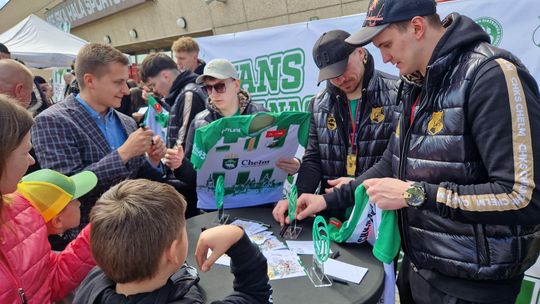 Wspólnie z kibicami świętowali awans do PlusLigi! [GALERIA ZDJĘĆ]